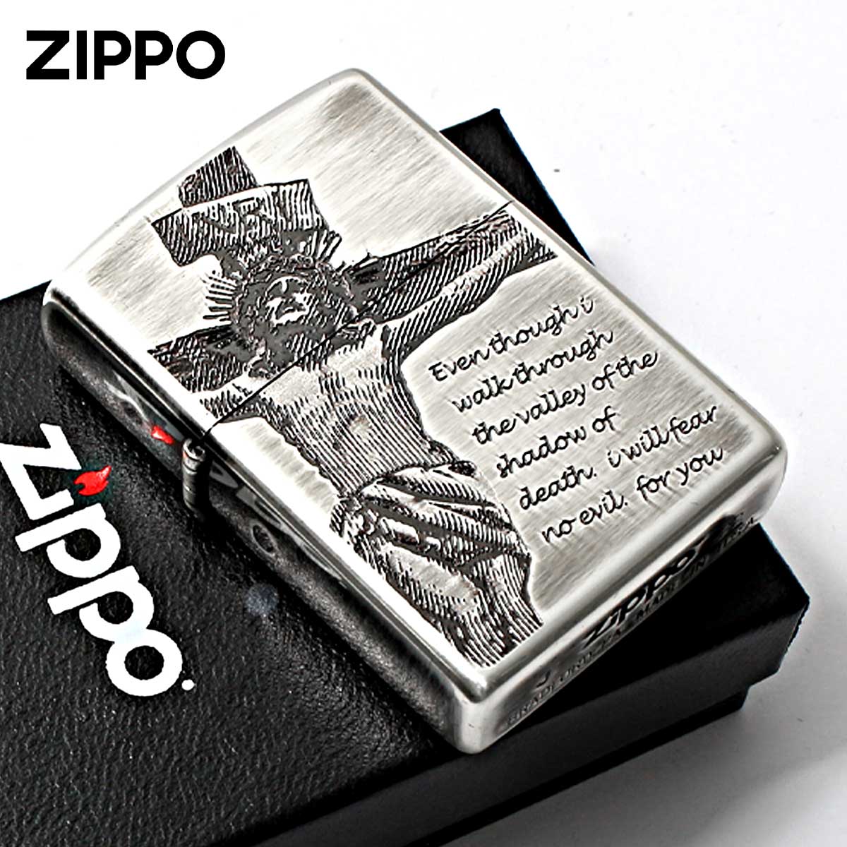 Zippo ジッポー キリスト 十字架 Jesus Christ JM-KA メール便可｜Zippo専門店フラミンゴ：本店