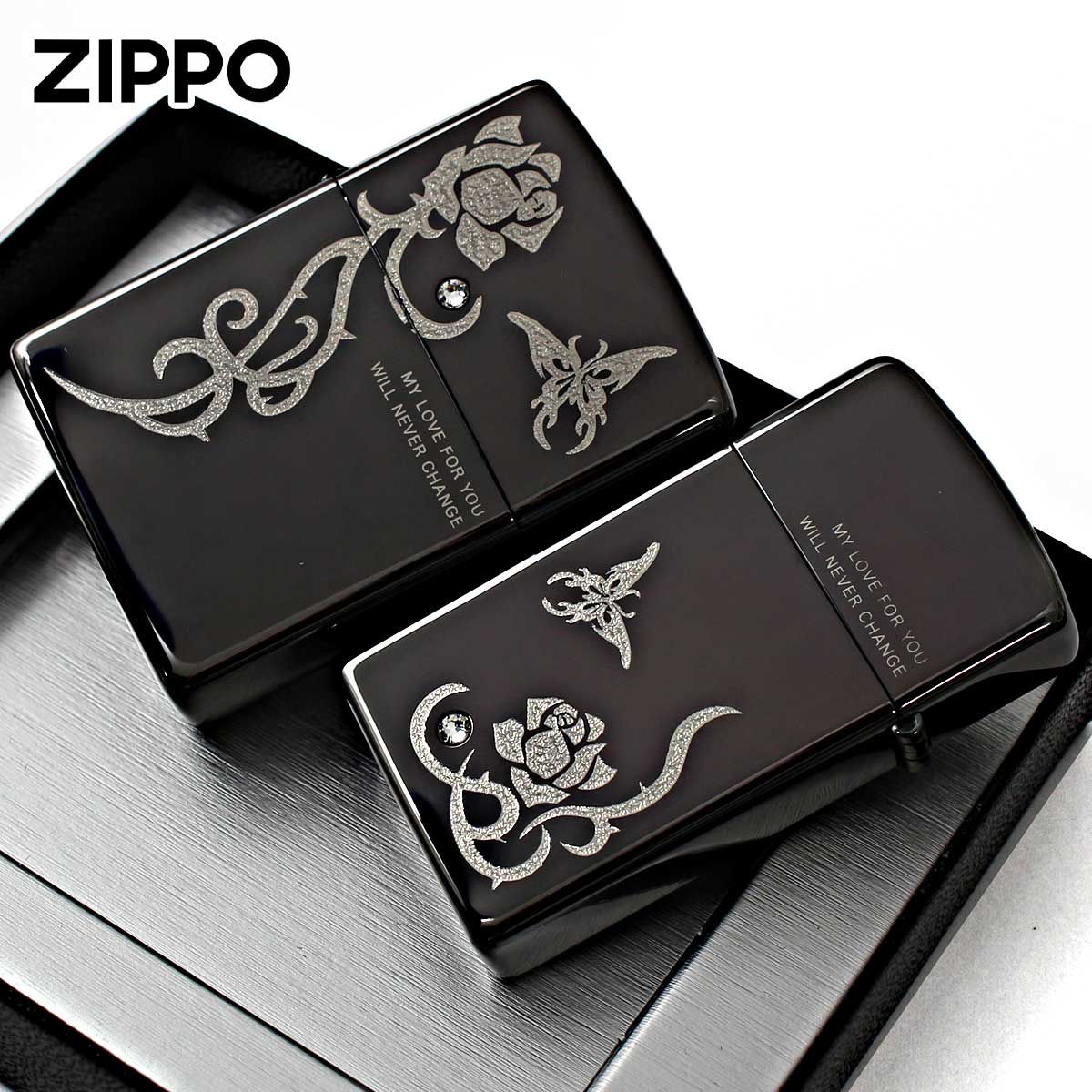 Zippo ジッポー ペア トゥルーロマンス ペアセット True Romance Pair Set TC-Bni｜Zippo専門店フラミンゴ：本店