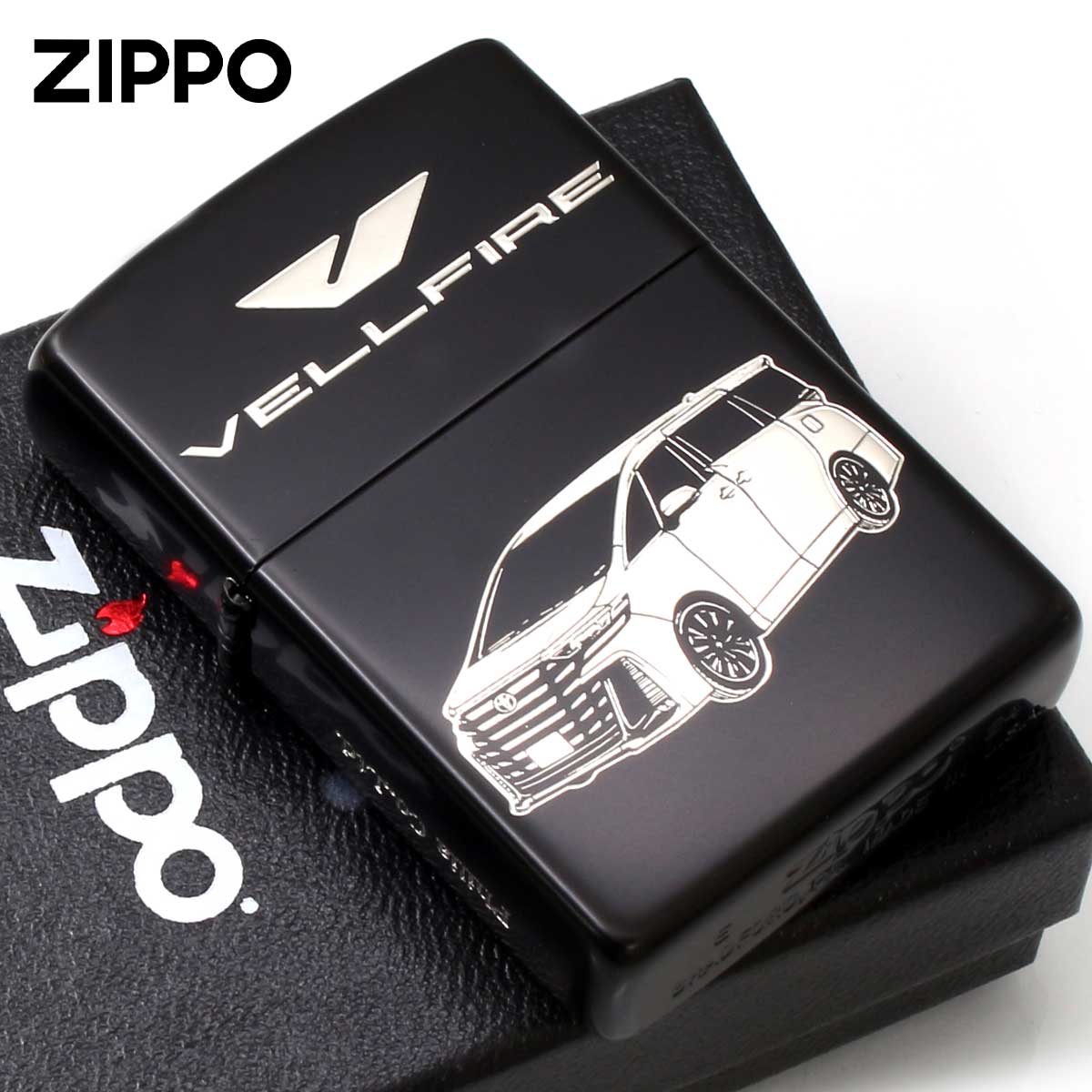 Zippo ジッポー ヴェルファイア トヨタ 自動車 TOYOTA 公式 オフィシャルライセンス品 ヴェルファイア