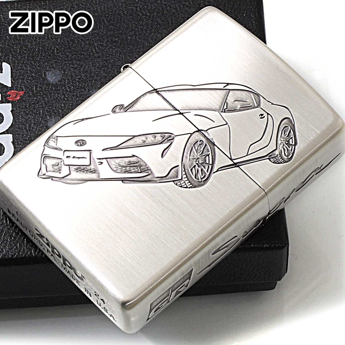 Zippo ジッポー GRスープラ トヨタ 自動車 TOYOTA 公式 オフィシャルライセンス品 GRスープラ