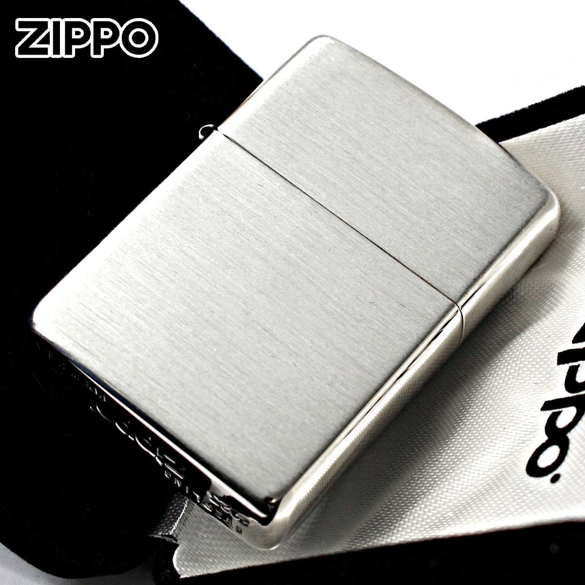 Zippo ジッポー 純銀 スターリングシルバー 925 Sterling Silver サテーナ つや消し 無地 No.13｜Zippo 専門店フラミンゴ：本店