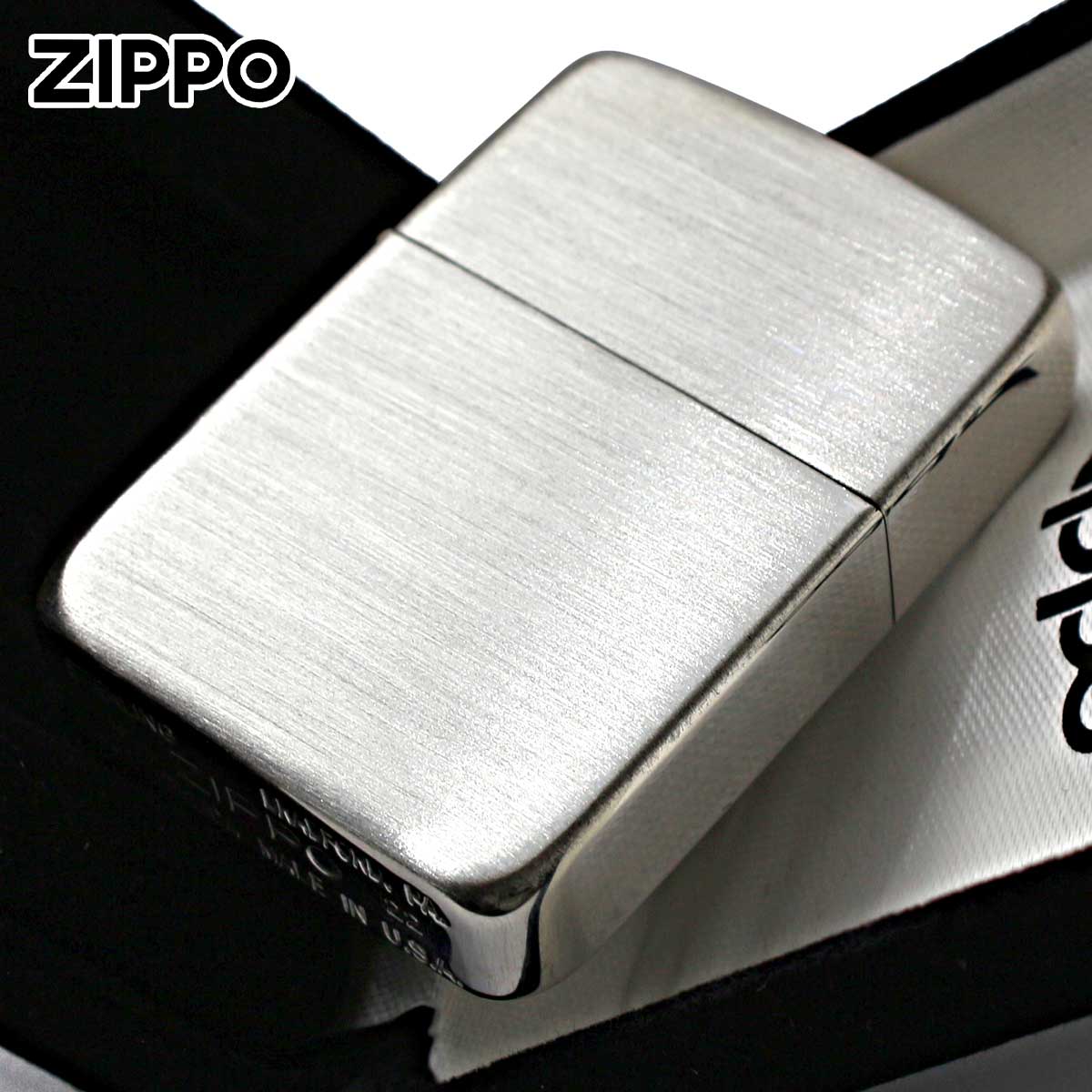 Zippo ジッポー 純銀 スターリングシルバー 925 Sterling Silver 1941レプリカ サテーナ つや消し 無地 No.24｜ Zippo専門店フラミンゴ：本店