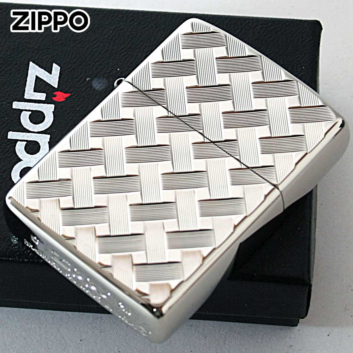 Zippo ジッポー アーマー ワイヤーメッシュ ホワイトニッケル ARMOR WIRE MESCH 2 C