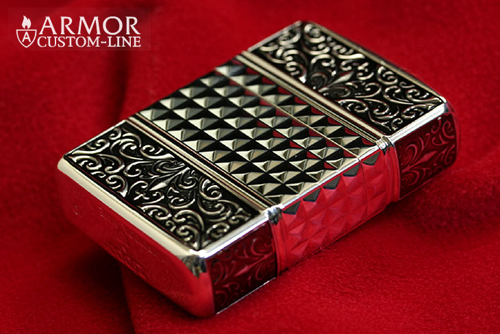 Zippo ジッポー AOMOR CUSTOM LINE 62SI-3D｜Zippo専門店フラミンゴ：本店