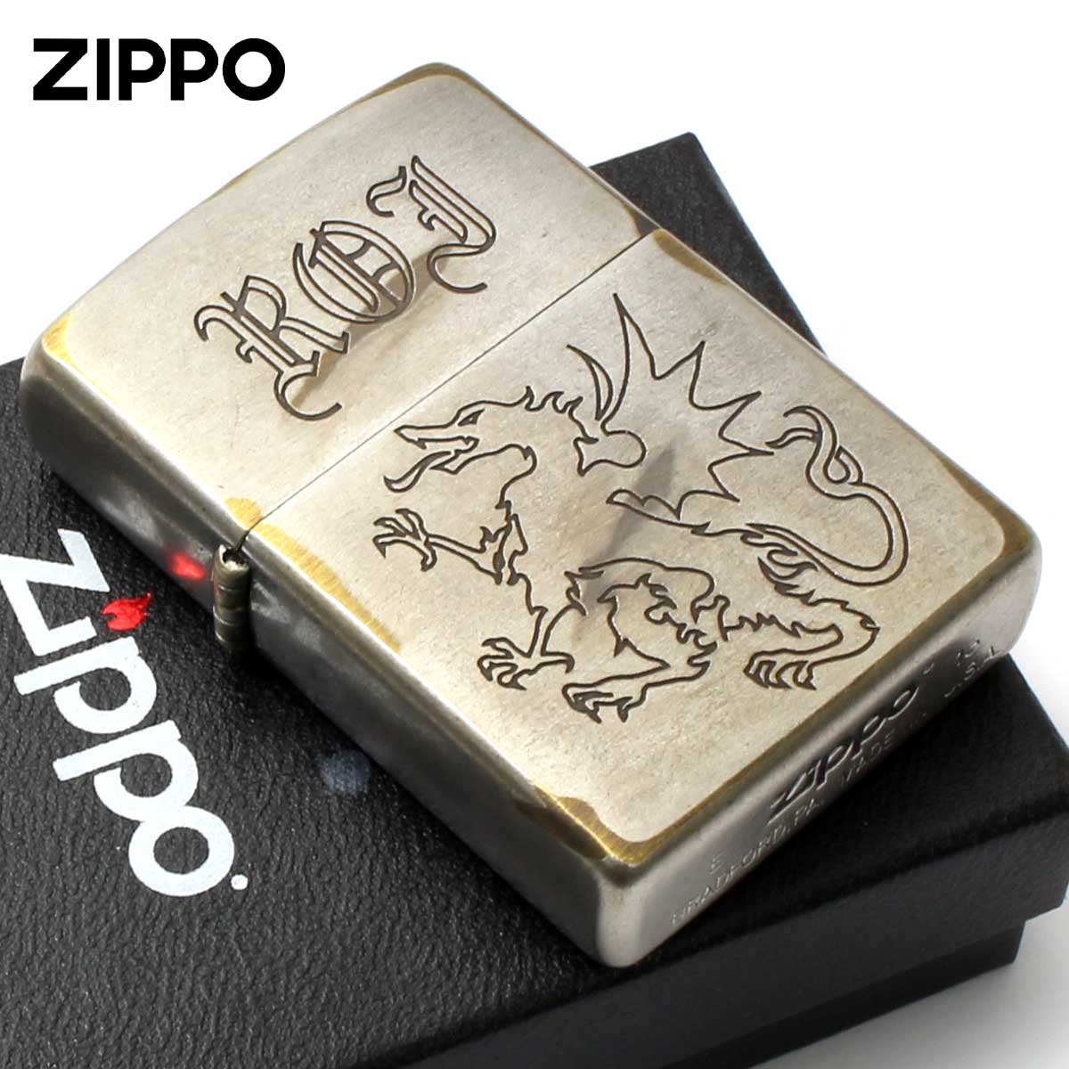 Zippo ジッポー 中世 騎士道 ユーズド仕上げ シヴァルリー Chiualry 2UD-ROI メール便可｜Zippo専門店フラミンゴ：本店