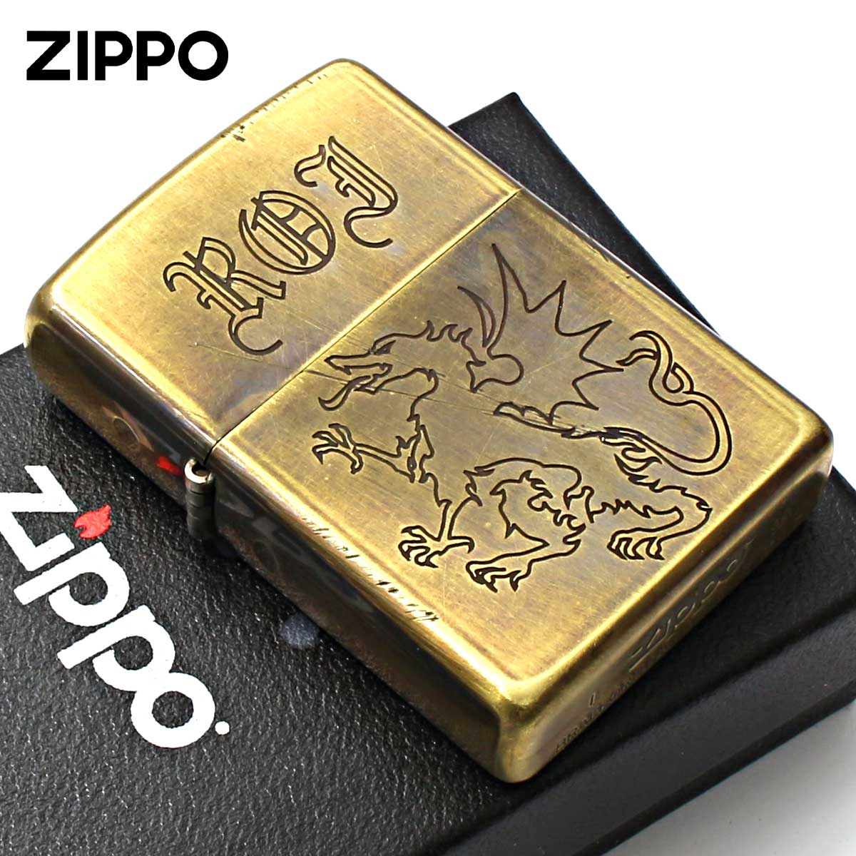 Zippo ジッポー 中世 騎士道 ユーズド仕上げ シヴァルリー Chiualry 2UDB-ROI メール便可