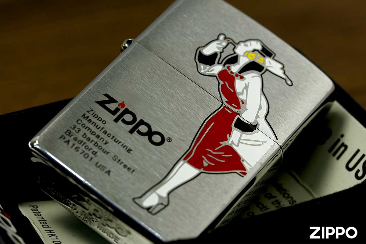 Zippo ジッポー WINDY DESIGN ウインディ デザイン 200-WINDYRED 