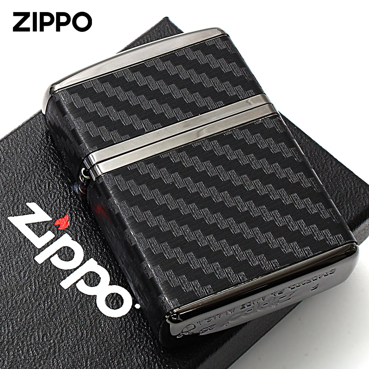 Zippo ジッポー アーマー カーボン ブラック ARMOR CARBON SERIES 162BK-CARBON