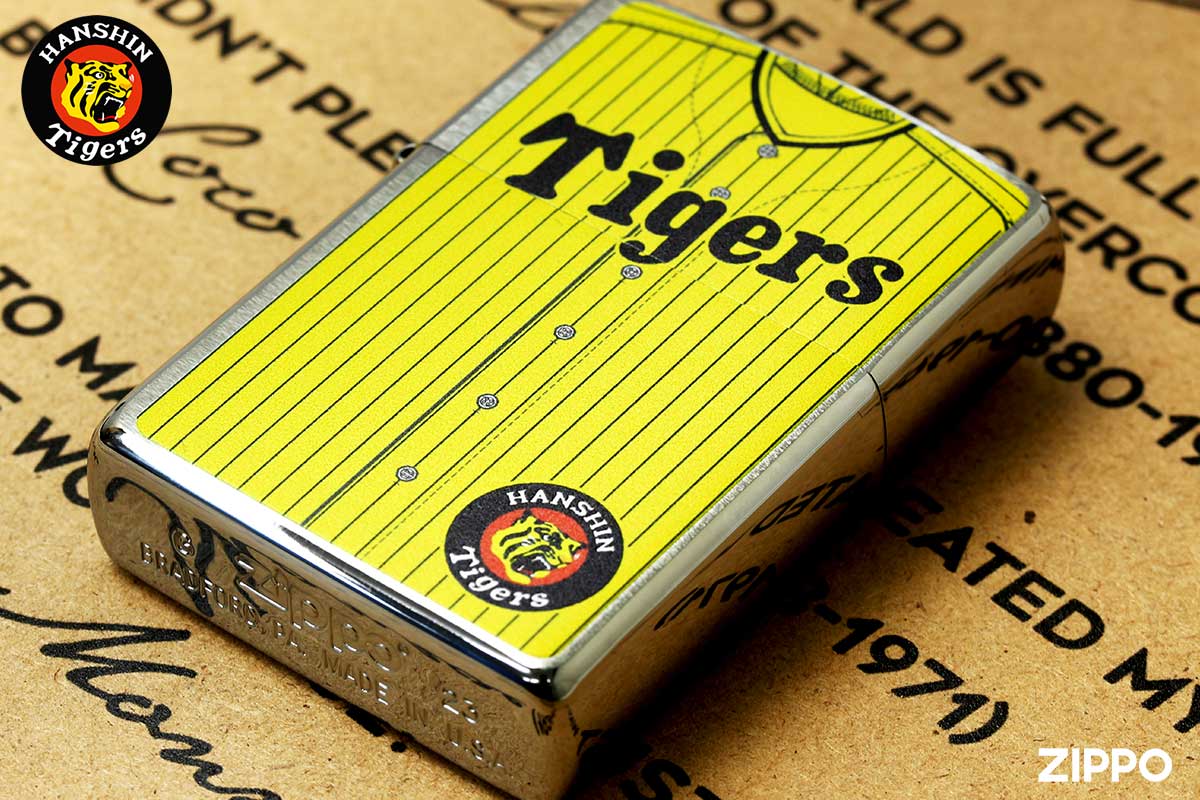 Zippo ジッポー 阪神タイガース 2024 HANSHIN Tigers オフィシャルライセンス品 HTZ-ユニフォーム メール便可