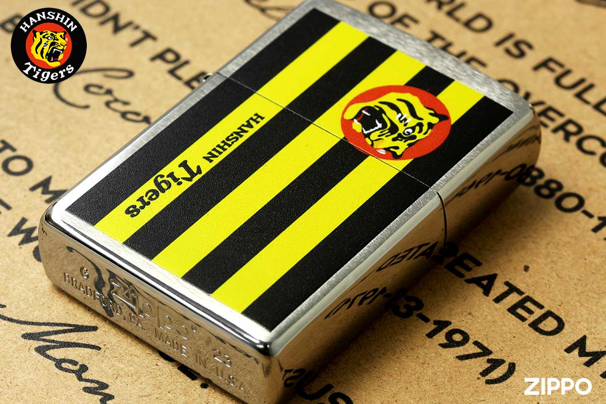 Zippo ジッポー HANSHIN Tigers 阪神タイガース 2024 HTZ-カラーフラッグ メール便可