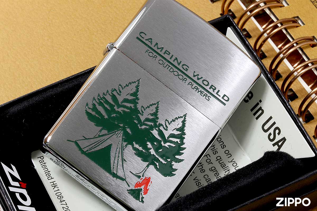 Zippo ジッポー キャンプ 趣味の世界 ホビー ワールド HOBBY WORLD アウトドア 200DC-CW メール便可