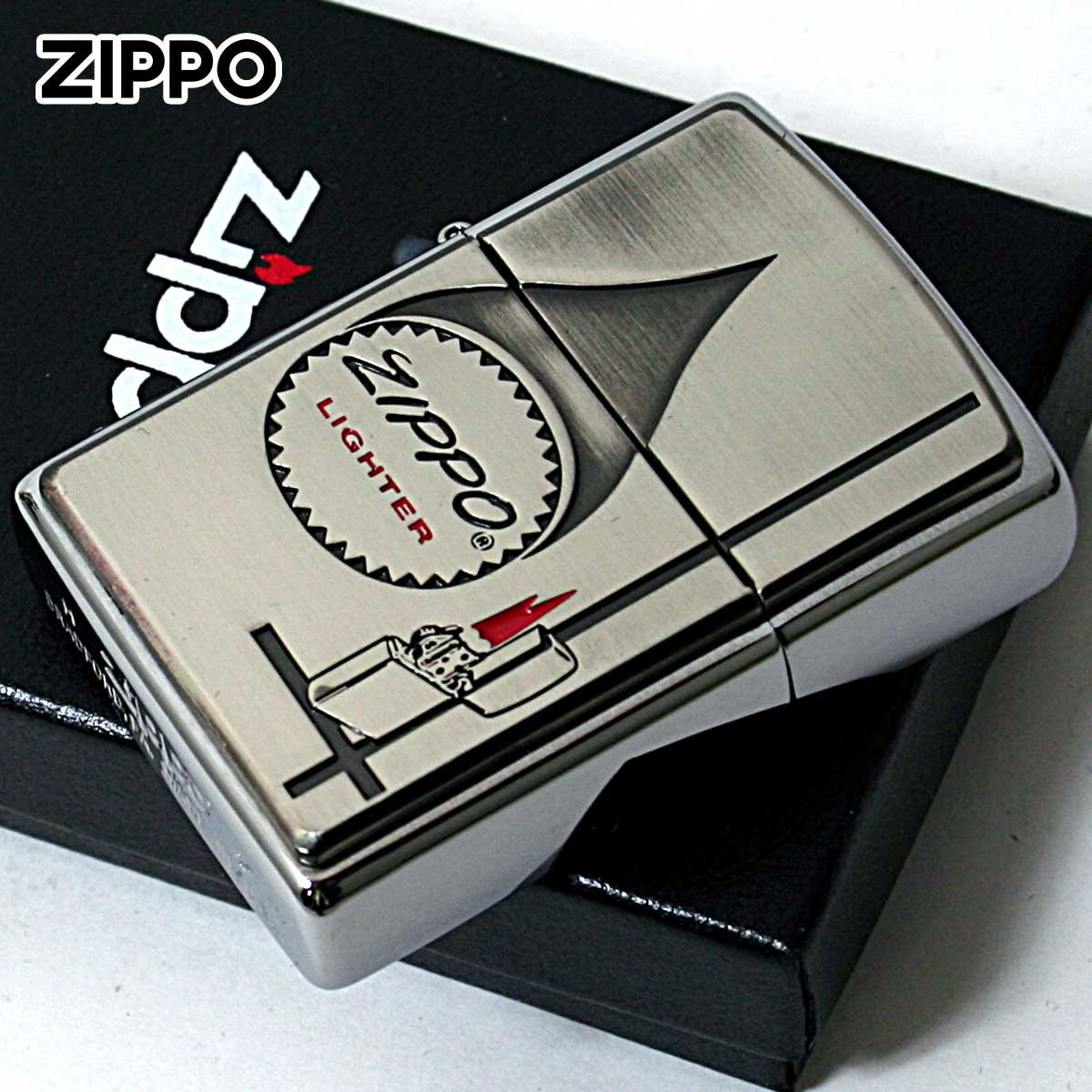 Zippo ジッポー ジッポ 歴代 パッケージデザイン 化粧箱 アートメタル ART METAL Package Design 3 メール便可