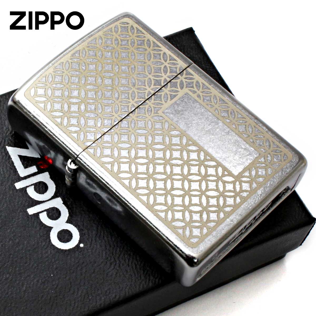 Zippo ジッポー 幾何学模様 アート ストリートクローム PRICE FIGHTER 2020 49212 メール便可