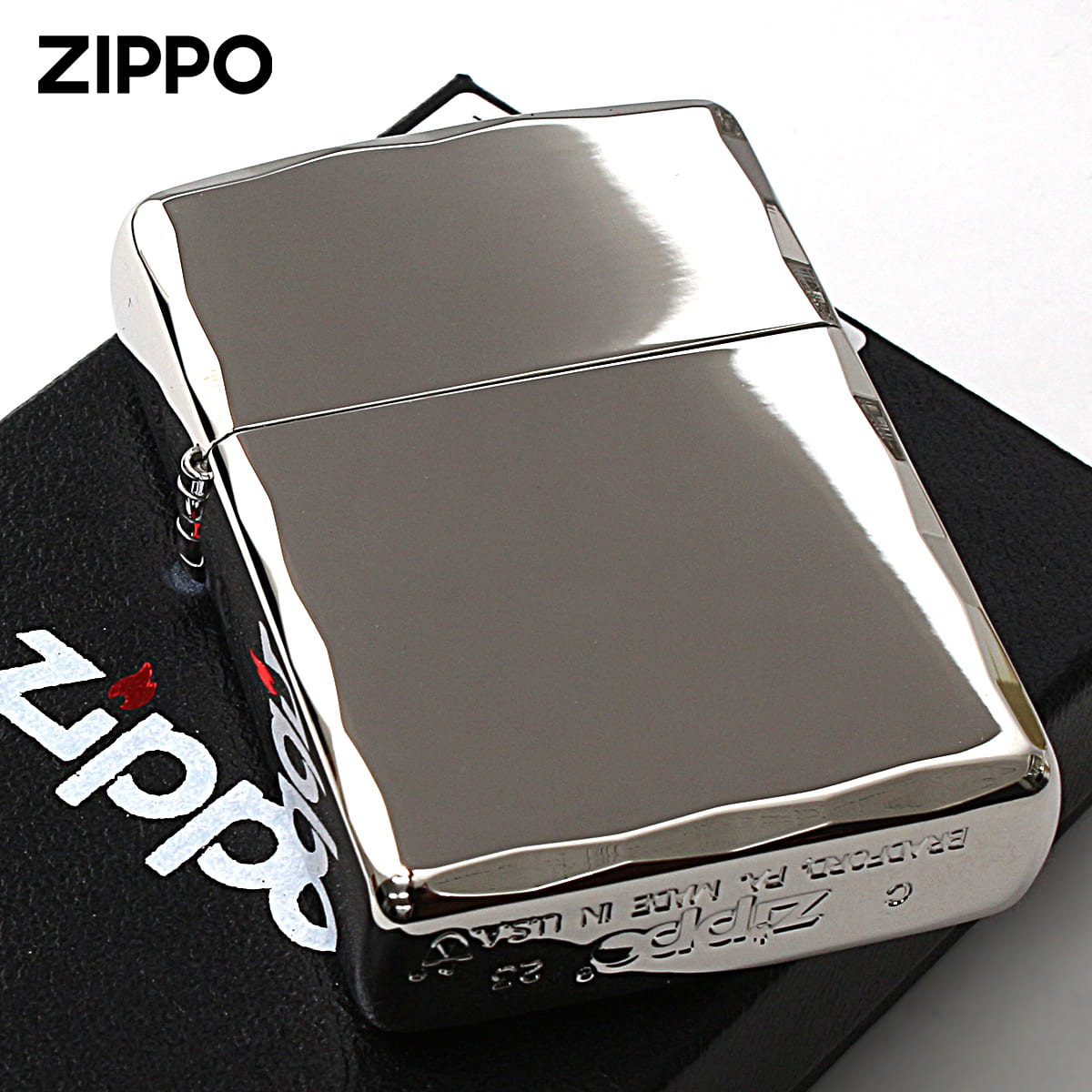 ZIPPO Matrix ひろかっ Reloaded 艶レザー インナー未使用