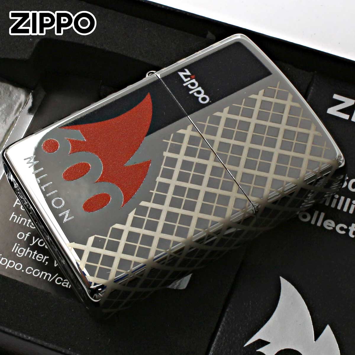 Zippo ジッポー 限定20,000個 総生産数6億個記念 Zippo 鏡面 ポリッシュ シリアル番号 49272｜Zippo専門店フラミンゴ：本店