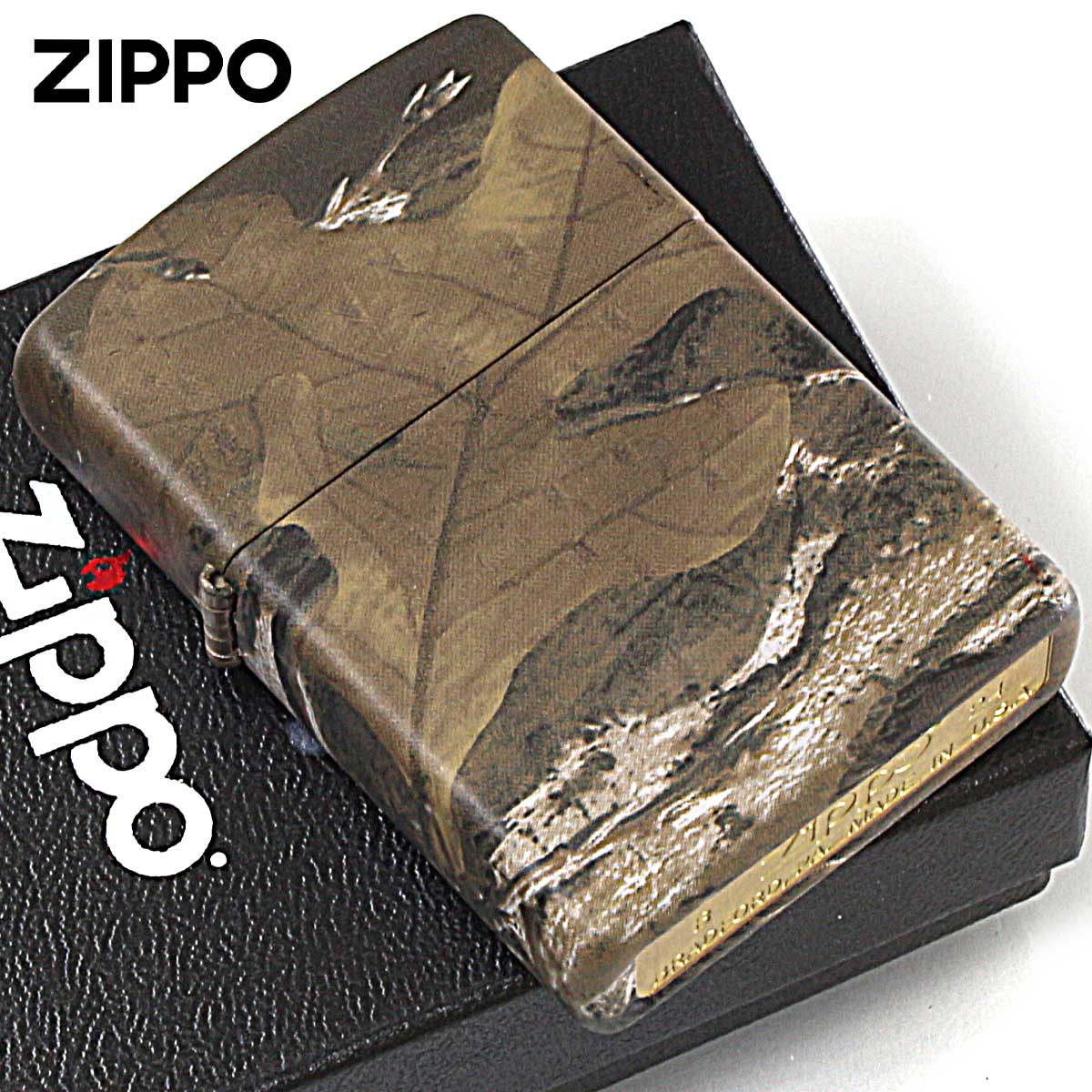 Zippo ジッポー 迷彩 カモフラージュ リアルツリーエッジ Realtree Edge 塗装 29896