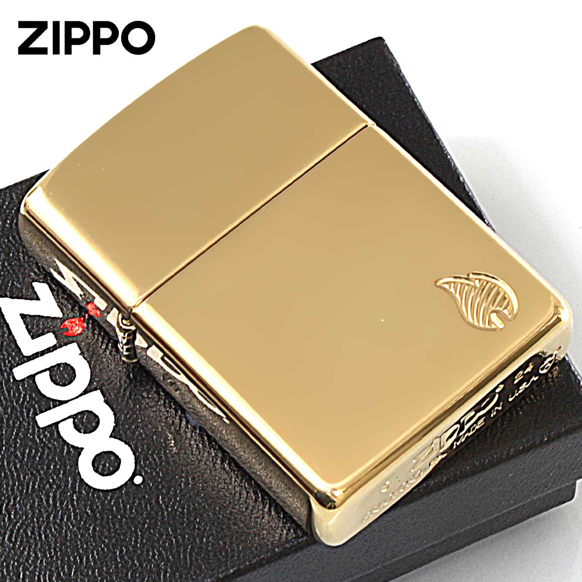 Zippo ジッポー アーマー 炎 アイコンフレーム ARMOR Flame ブラス 46397