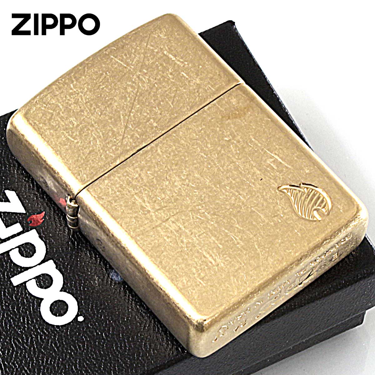 Zippo ジッポー アーマー 炎 アイコンフレーム ARMOR Flame タンブル ブラス 46398